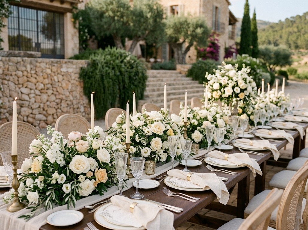 Decoración Floral Para Bodas Diseño Personalizado